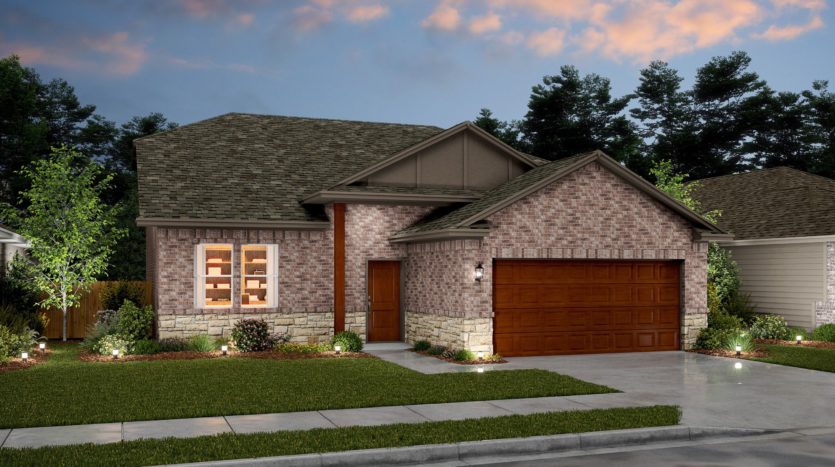 K. Hovnanian® Homes Caldwell Lakes subdivision 1312 Victoria Street Mesquite TX 75181
