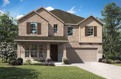 Tri Pointe Homes Discovery Collection at View at the Reserve subdivision 2804 Sage Brush Drive Mansfield TX 76063