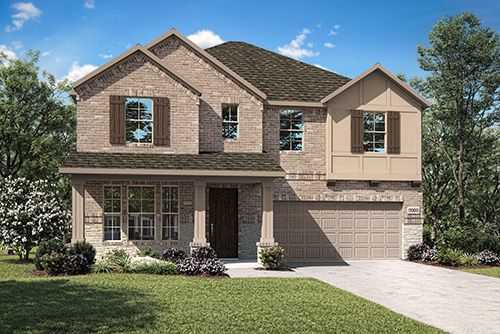 Tri Pointe Homes Discovery Collection at View at the Reserve subdivision 2804 Sage Brush Drive Mansfield TX 76063