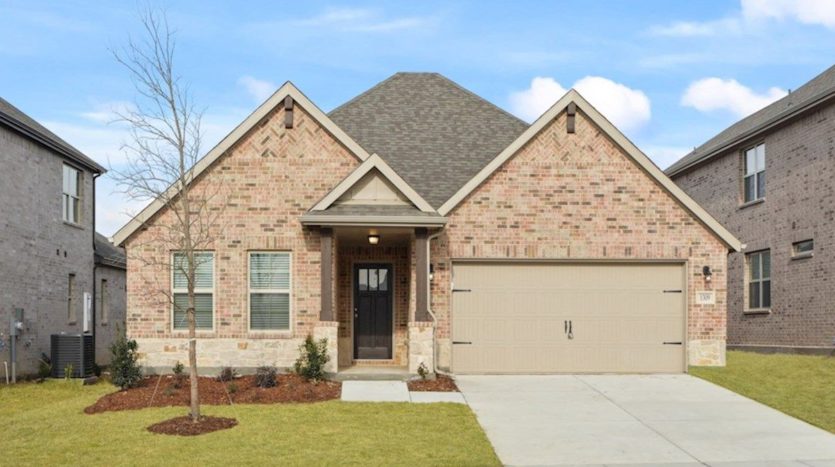 Beazer Homes Devonshire subdivision 1309 Wheelwright Dr Forney TX 75126