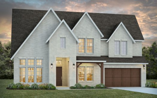 Southgate Homes Windsong Ranch 71' Series subdivision 4650 Old Red Lane Prosper TX 75078
