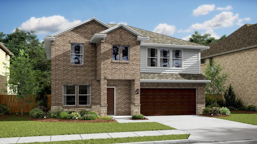K. Hovnanian® Homes Caldwell Lakes subdivision 1421 Victoria Street Mesquite TX 75181