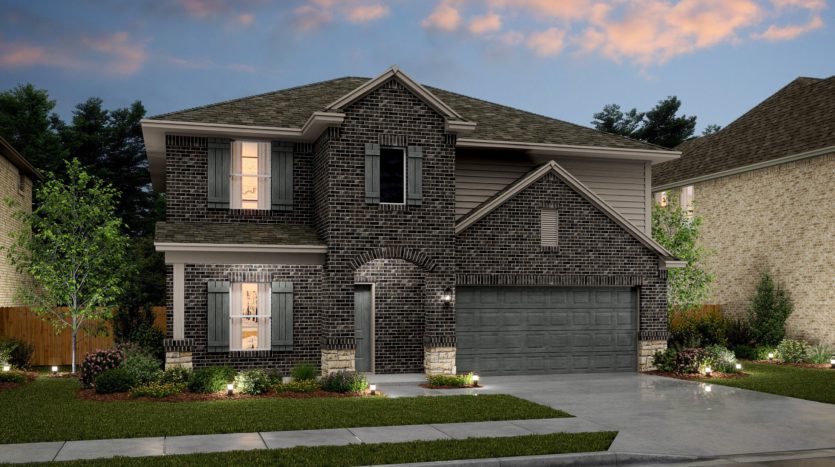 K. Hovnanian® Homes Caldwell Lakes subdivision 1433 Victoria Street Mesquite TX 75181