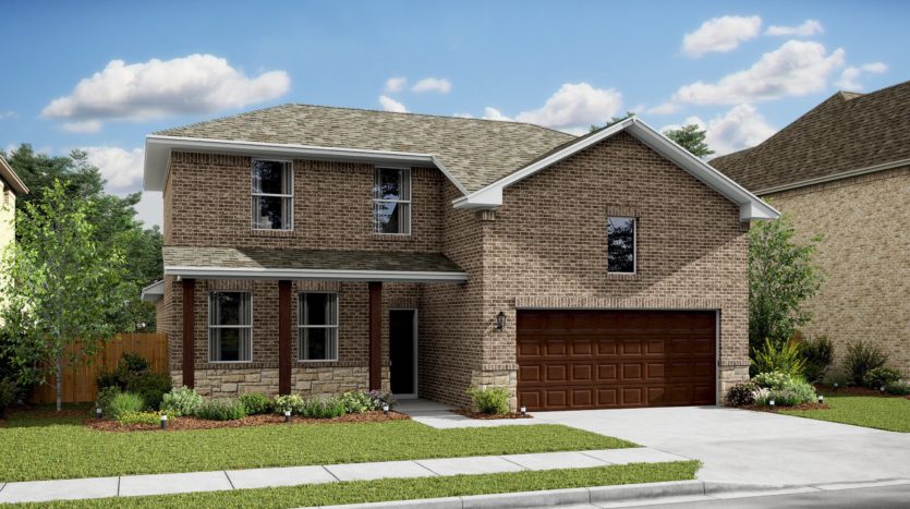 K. Hovnanian® Homes Caldwell Lakes subdivision 1428 Victoria Street Mesquite TX 75181