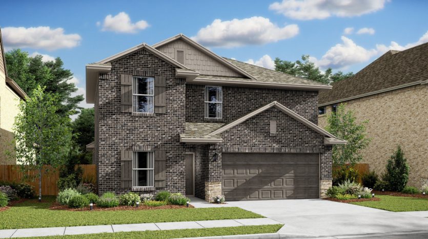 K. Hovnanian® Homes Caldwell Lakes subdivision 1412 Victoria Street Mesquite TX 75181