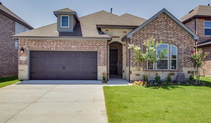 David Weekley Homes South Pointe  Cottage Series subdivision 1700 Burney Street Mansfield TX 76063