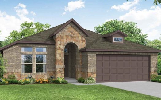 Impression Homes Woodland Springs subdivision 9916 Mescalbean Boulevard Crowley TX 76036