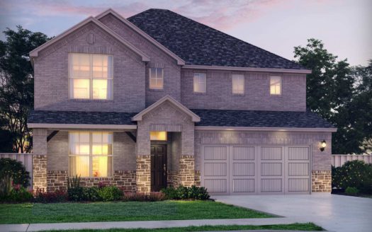Meritage Homes Kings Ridge subdivision 3409 Kingsdown Drive Denton TX 76207