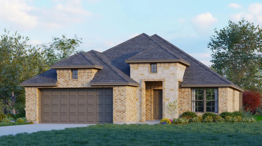 Antares Homes Hulen Trails subdivision 4552 Pentridge Drive Fort Worth TX 76036