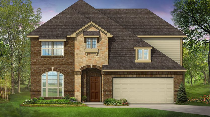 Bloomfield Homes ArrowBrooke subdivision 1207 Stoneleigh Place Aubrey TX 76227