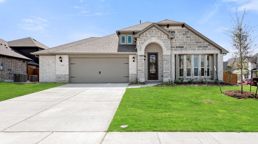 Bloomfield Homes ArrowBrooke subdivision 1204 Stoneleigh Place Aubrey TX 76227