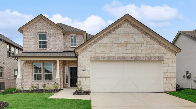 Gehan Homes Creekside subdivision 3116 Round Rock Road Royse City TX 75189