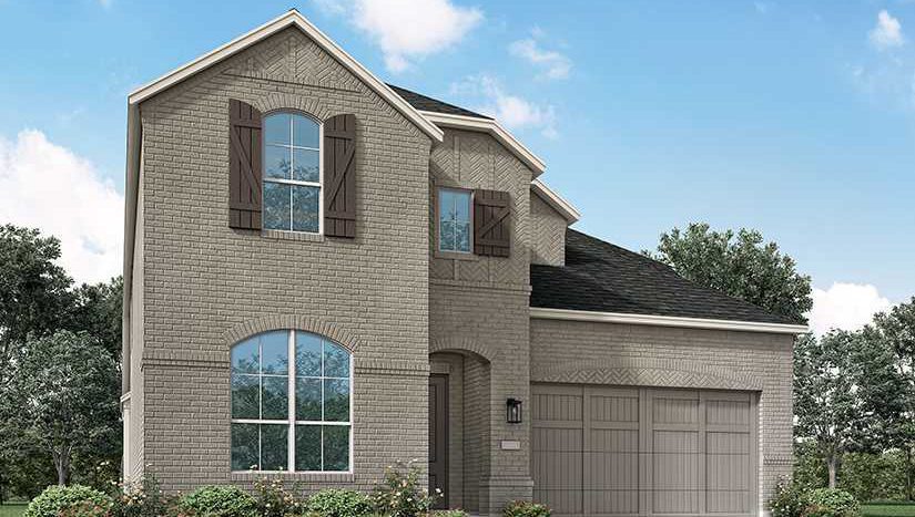 Highland Homes Devonshire: 50ft. lots subdivision 678 Brockwell Bend Forney TX 75126