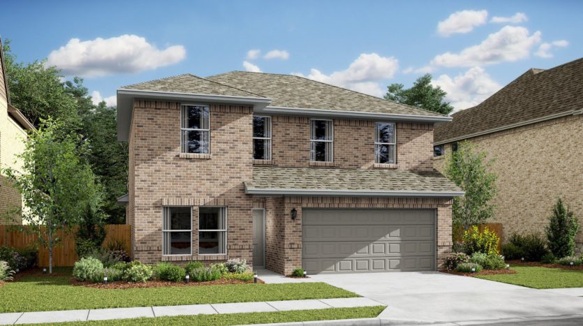 K. Hovnanian® Homes Caldwell Lakes subdivision 1429 Victoria Street Mesquite TX 75181