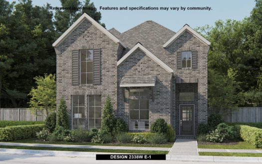 Perry Homes Avondale 40' subdivision 3112 Elmwood Street Fate TX 75087