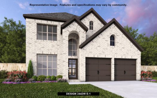 Perry Homes Avondale 45' subdivision 3112 Elmwood Street Fate TX 75087