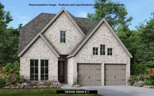 Perry Homes Avondale 45' subdivision 3112 Elmwood Street Fate TX 75087