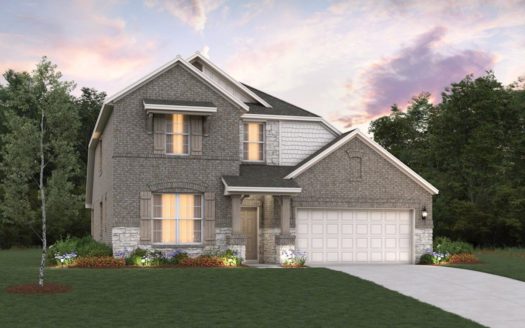 Beazer Homes Brookville Estates subdivision 107 Heritage Hill Drive Forney TX 75126