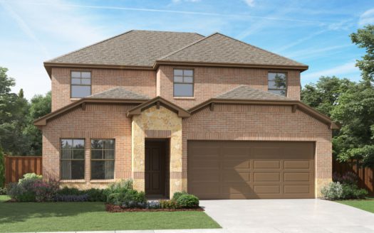 Meritage Homes Briarwood Hills - Highland Series subdivision 1343 Cress Garden Lane Forney TX 75126