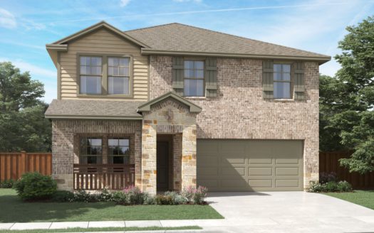 Meritage Homes Briarwood Hills - Highland Series subdivision 1343 Cress Garden Lane Forney TX 75126