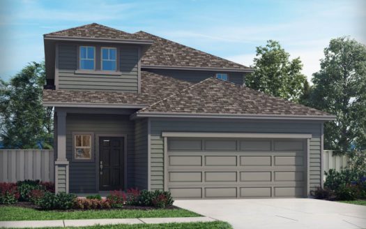 Meritage Homes Briarwood Hills - Spring Series subdivision 1343 Cress Garden Lane Forney TX 75126