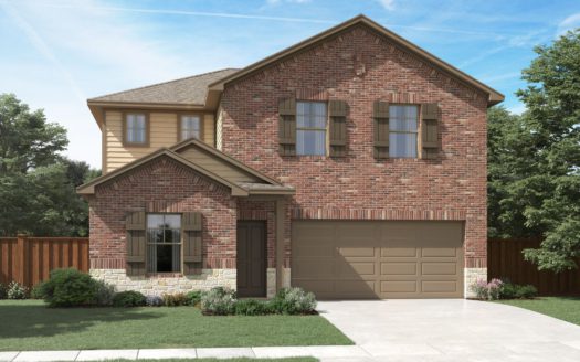 Meritage Homes Briarwood Hills - Highland Series subdivision 1343 Cress Garden Lane Forney TX 75126