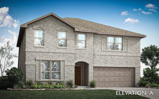 Bloomfield Homes ArrowBrooke subdivision 2200 Broken Arrow Drive Aubrey TX 76227